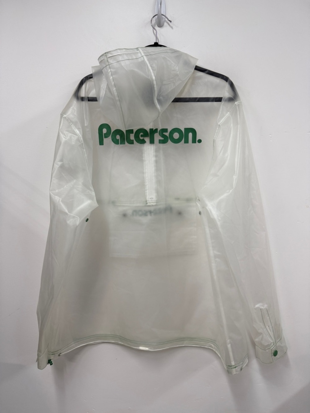 Paterson Transparent Anorak Jacket Windbreaker Pullover Men’s Size XL - Picture 5 of 5